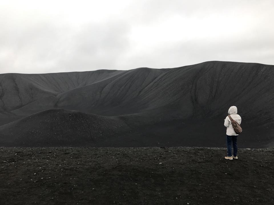 HVERFJALL crater