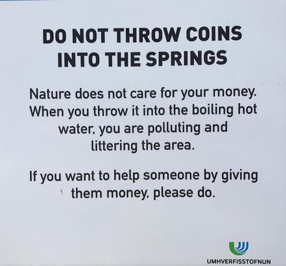 No Throwing Coins!